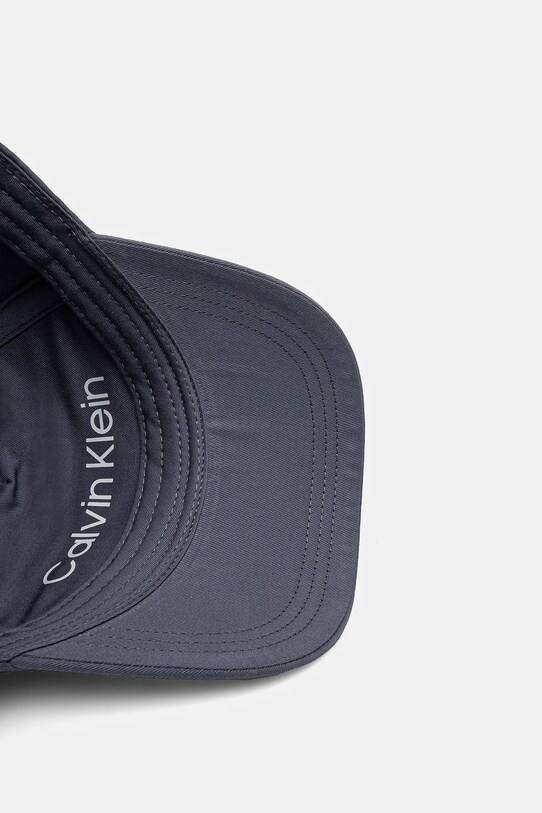 Бавовняна бейсболка Calvin Klein сірий K50K505737