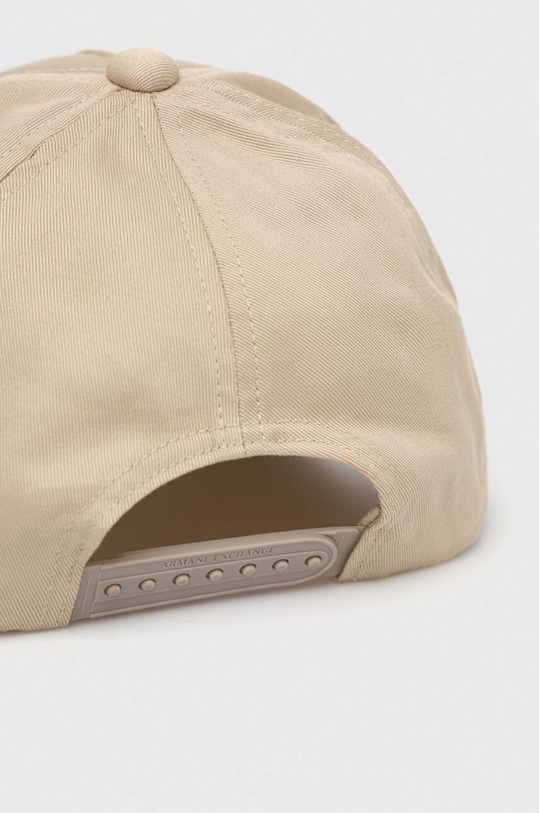 Doplňky Bavlněná baseballová čepice Armani Exchange 954047.CC811 béžová