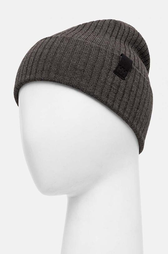 Σκουφί από μείγμα μαλλιού Helly Hansen 67195 γκρί AW24