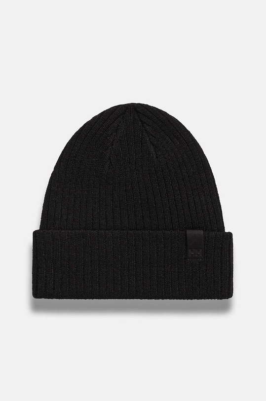 Helly Hansen czapka z domieszką wełny czarny 67195