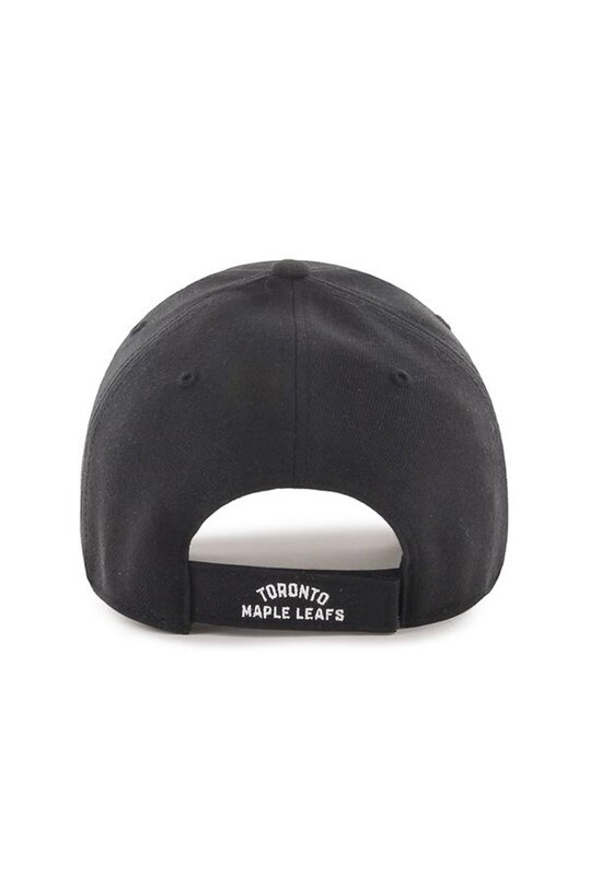 47 brand - Čiapka NHL Toronto Maple Leafs H.MVP18WBV.BKC čierna AW20