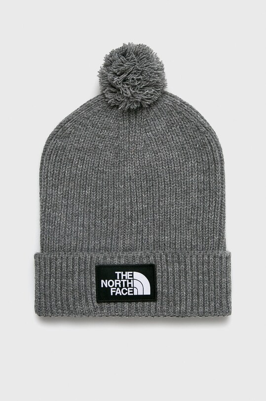 The North Face - Čepice hrubá šedá NF0A3FN3DYY1