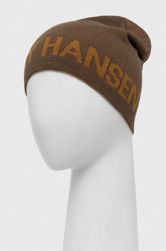 Helly Hansen czapka 67404 brązowy AW23