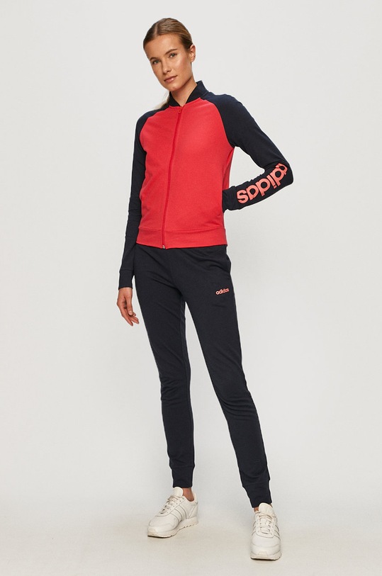 adidas - Melegítő GD4411 nyomtatásos sötétkék GD4411