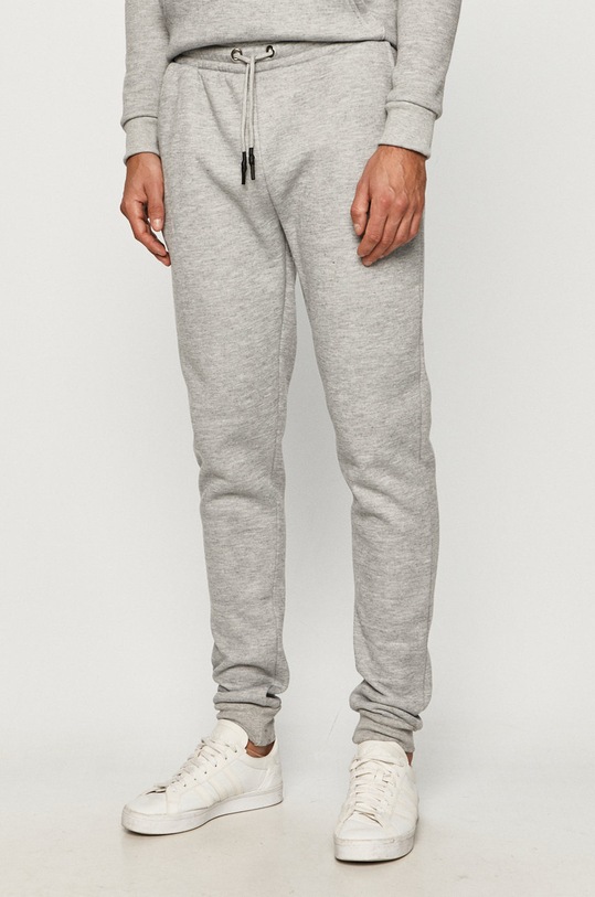 Oblečenie Brave Soul - Tepláková súprava MJS.516STARKCLIG sivá