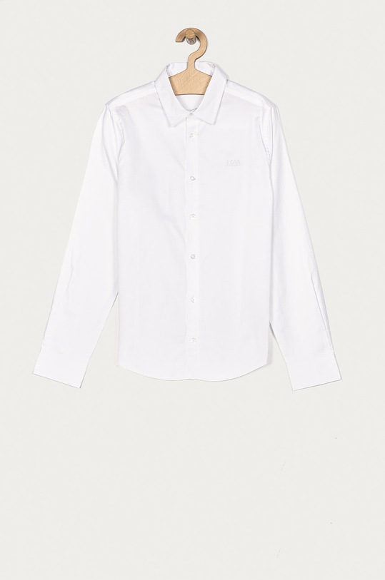 Boss - Camasa copii 164-176 cm lung alb J25P16.164.176