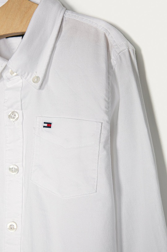 Băieți Tommy Hilfiger - Camasa copii 98-176 cm KB0KB06127 alb