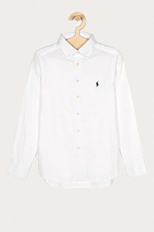 Polo Ralph Lauren - Детская хлопковая рубашка 134-176 cm 323819238001 белый AW20