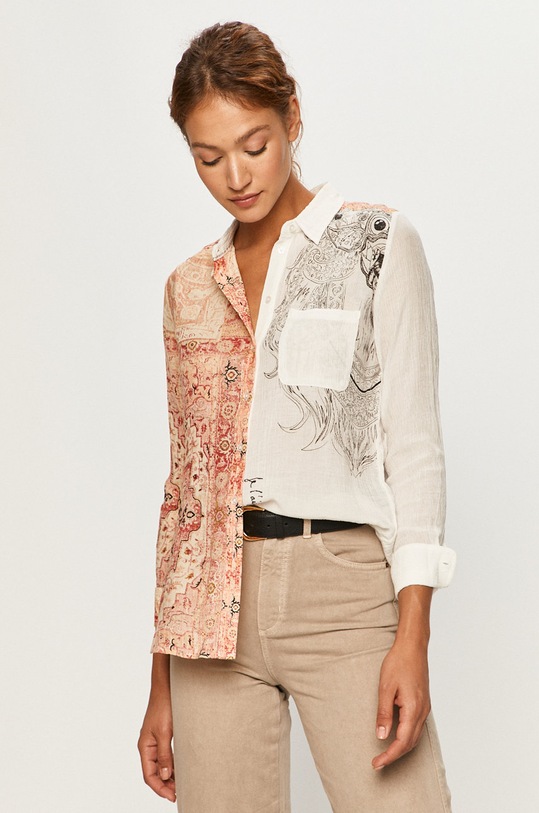 Desigual - Риза стандартна бял 20WWCW53