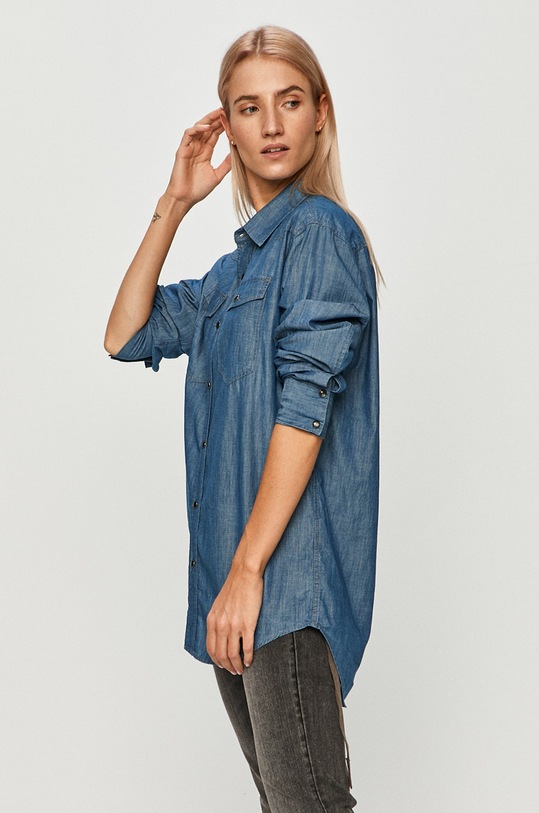 G-Star - Košeľa relaxed modrá D17551.C432.082