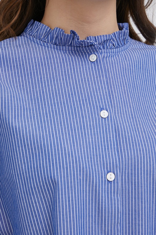 JDY Koszula bawełniana 15213326 niebieski AA00