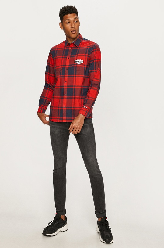 Oblečení Tommy Jeans - Košile DM0DM08389 vícebarevná
