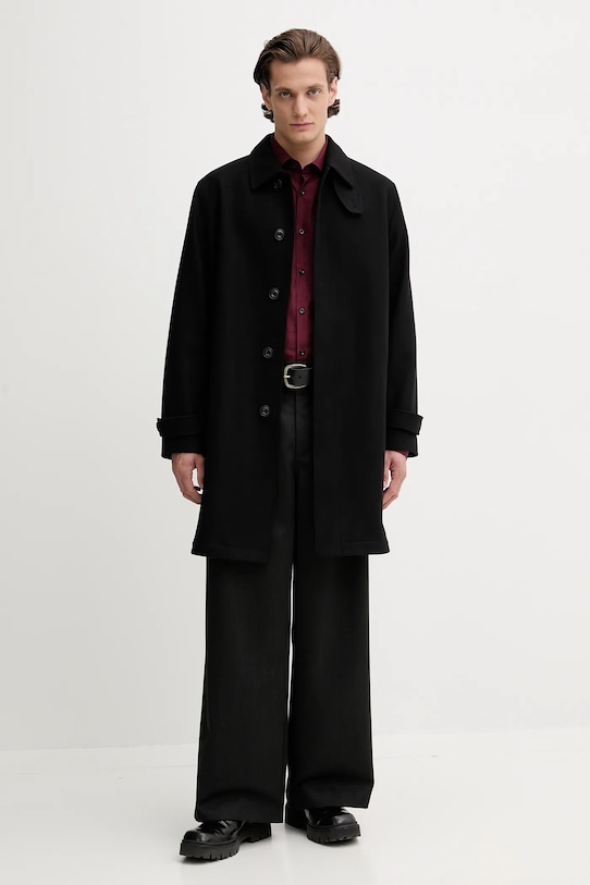 HUGO camasa 50289499 burgundia AA00