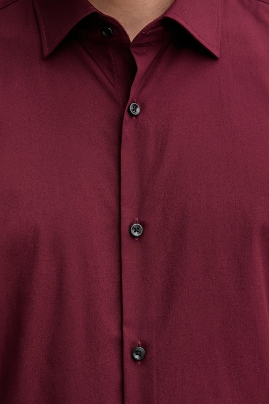 HUGO camasa 50289499 burgundia