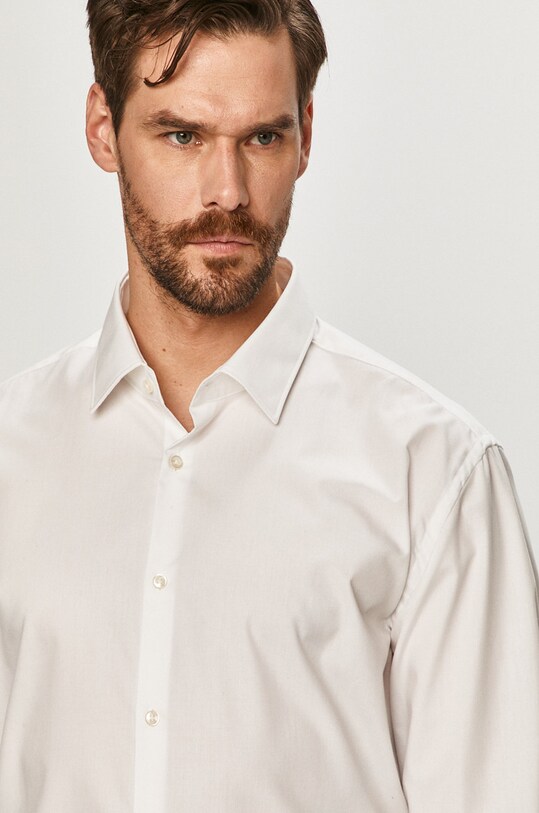 HUGO - Koszula 50289499 bawełna biały 50289499