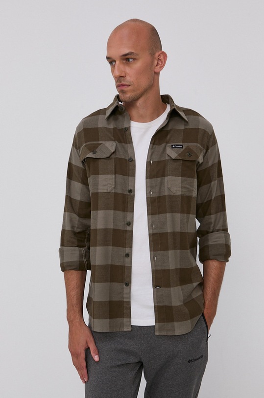 Columbia Koszula wzorzyste zielony 1861582