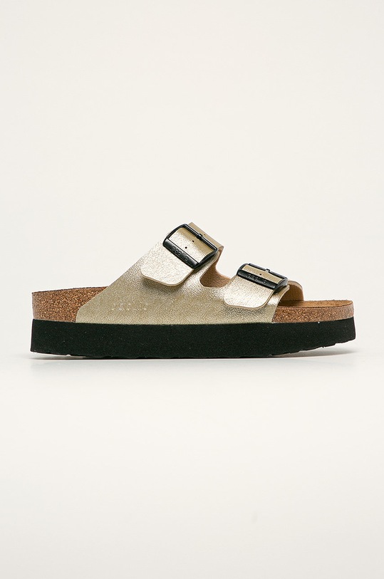 Papillio - Pantofle Arizona Platform imitace kůže zlatá 1017703.Papillio