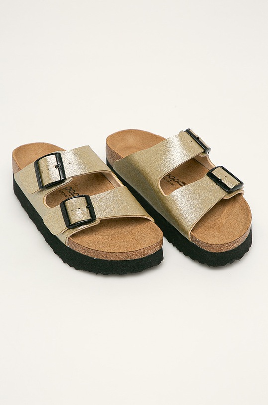 Papillio - Pantofle Arizona Platform 1017703.Papillio zlatá AW20