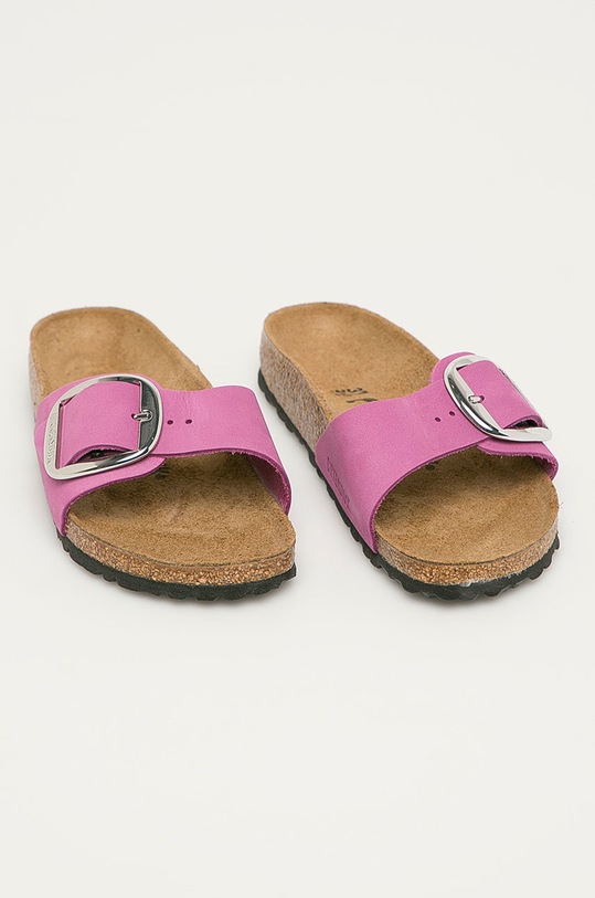 Birkenstock - Slapi de piele Madrid Big Buckle 1017957 violet AW20