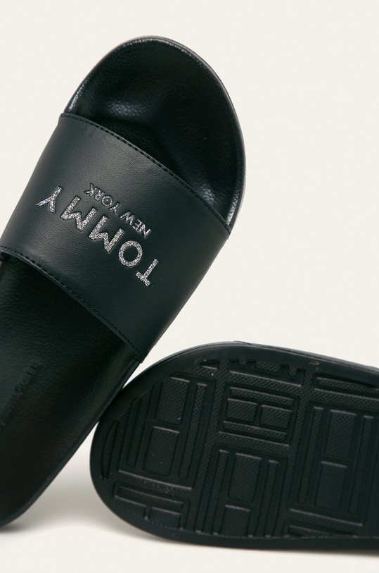 Tommy Hilfiger - Παντόφλες TH GLITTER POOL SLIDE σκούρο μπλε FW0FW04982DW5