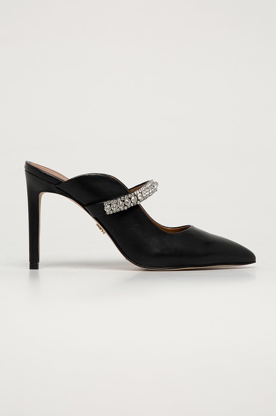 Kurt Geiger London - Klapki skórzane Duke pozostałe czarny 3202300109