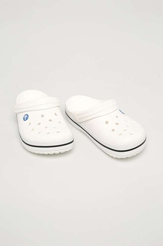 Crocs - Natikače Crocband CROCSCROCBAND11016 bijela AA00