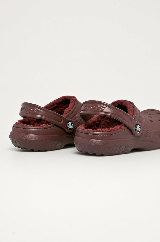 Obuv Crocs - Šľapky Classic Lined Clog CROCS.CLASSIC.203591 burgundské