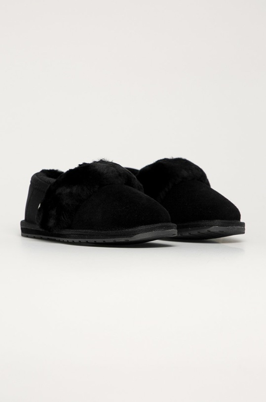 Emu Australia - Semišové papuče Fortescue W12312.Fortescue.Blk černá AW20