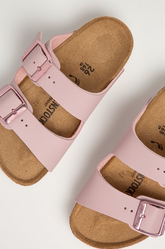 Dievča Birkenstock - Detské šľapky Arizona 1017348 ružová