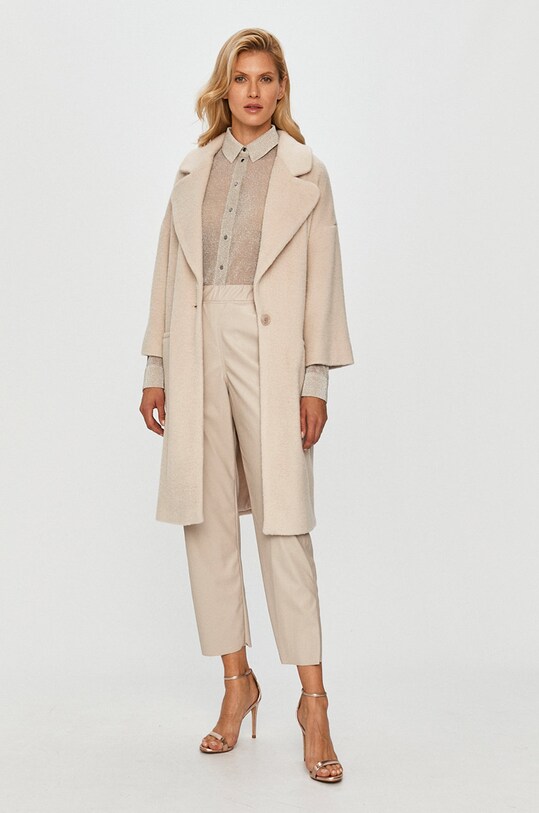 MAX&Co. - Płaszcz 79049620 beżowy AW20