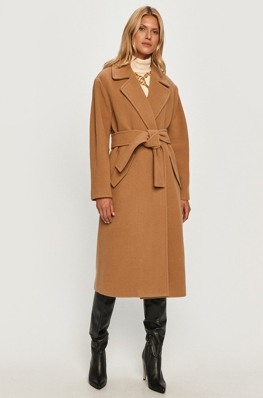 Twinset - Palton 202TP2240.S03231 bej AW20