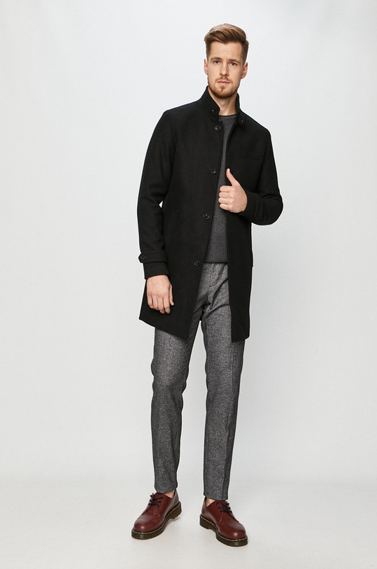 Premium by Jack&Jones - Palton 12177644 negru AA00