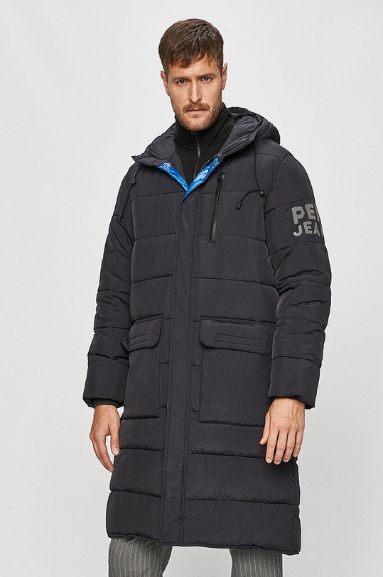 Pepe Jeans - Bunda Amis s podšívkou černá PM402290.985