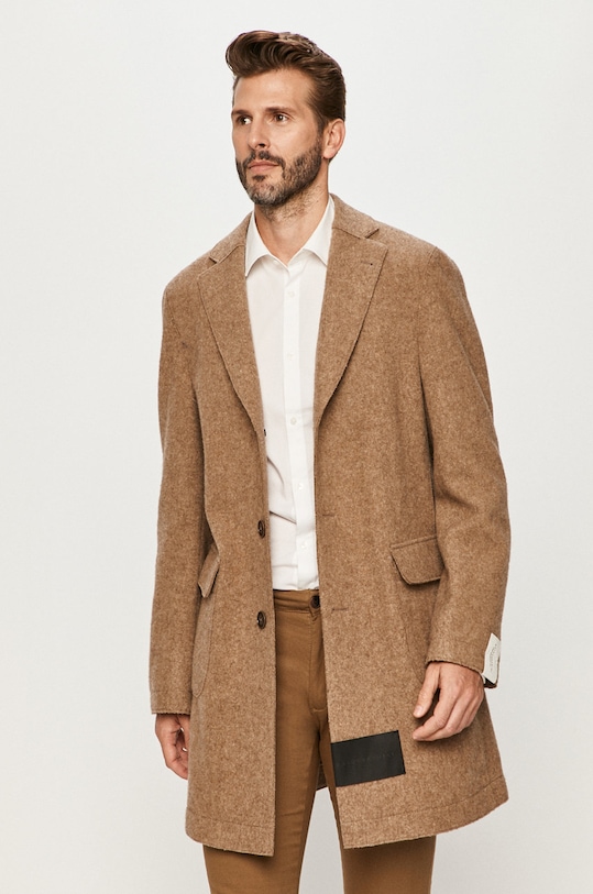 Baldessarini - Пальто без підкладки бежевий B0.18686.8898