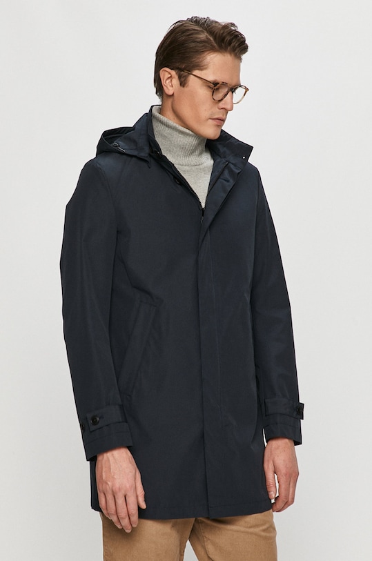 Marc O'Polo - Płaszcz pozostałe granatowy 028102871030