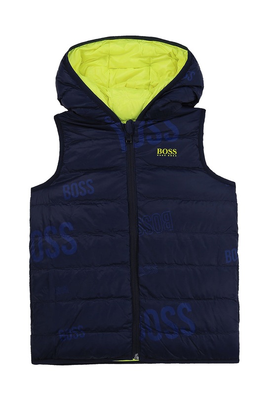 Băieți Boss - Vestă cu două fețe pentru copii 116-152 cm J26415.116.152 verde