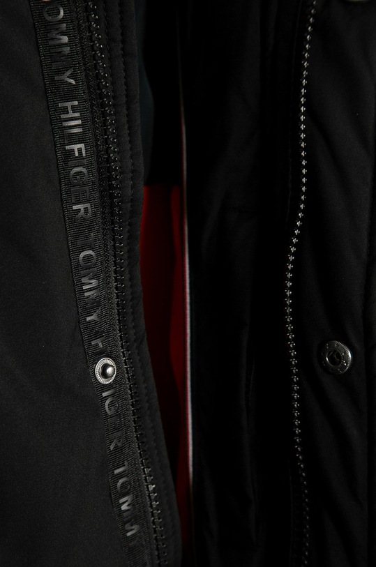 Tommy Hilfiger - Detská bunda 116-176 cm čierna KB0KB05993