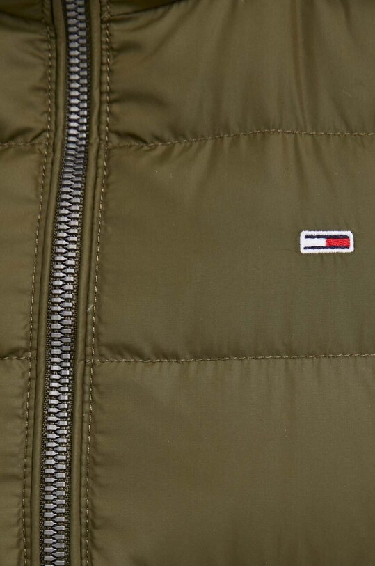 Μπουφάν με επένδυση από πούπουλα Tommy Jeans DW0DW08588 πράσινο