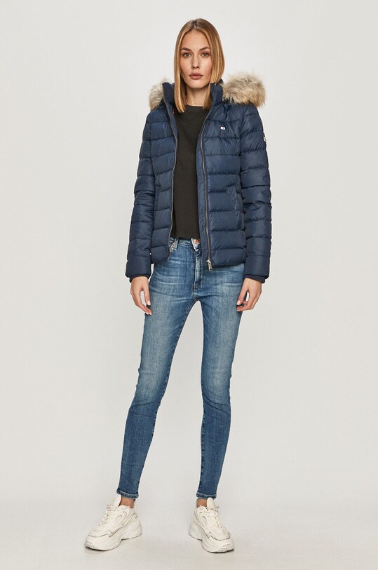 Tommy Jeans geacă de puf DW0DW08588 bleumarin AW23