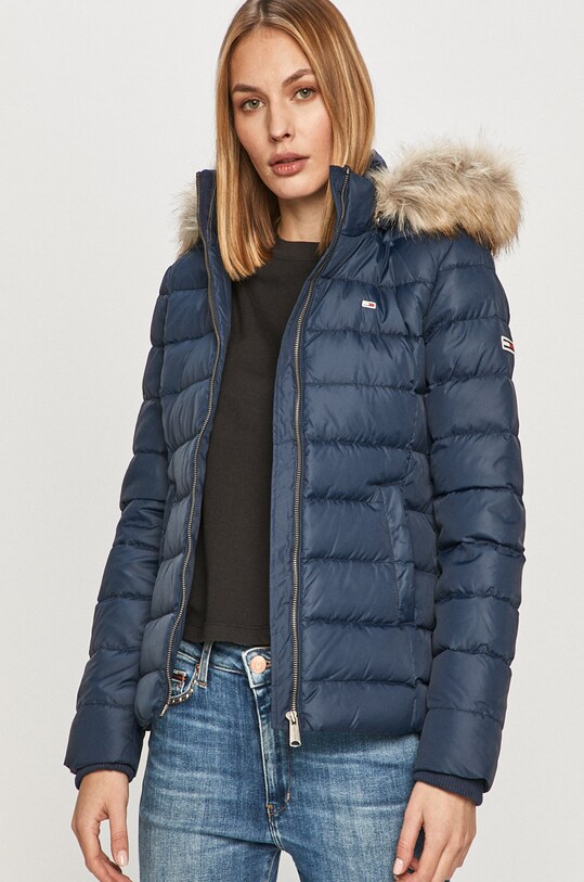 Tommy Jeans geacă de puf bleumarin DW0DW08588