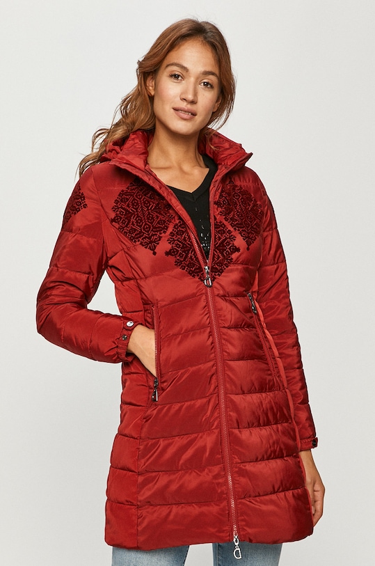 Desigual - Geaca cu captuseala rosu 20WWEW35