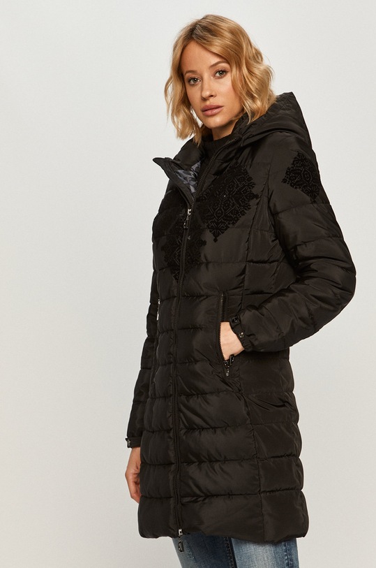 Desigual - Geaca cu captuseala negru 20WWEW35