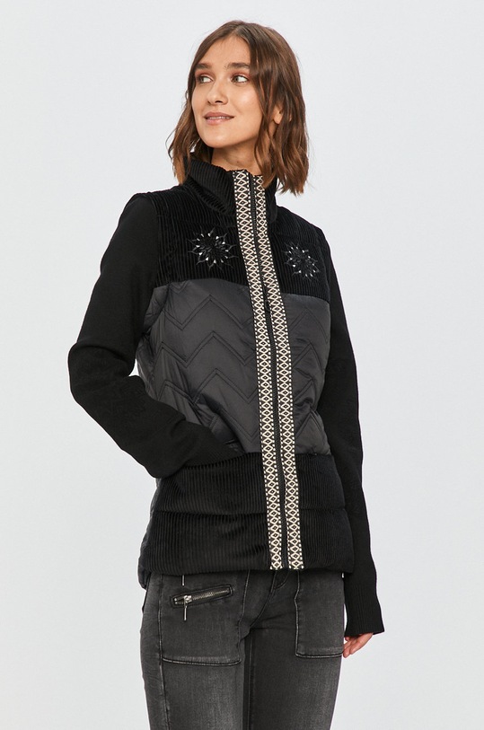 Desigual - Geaca cu captuseala negru 20WWEW23