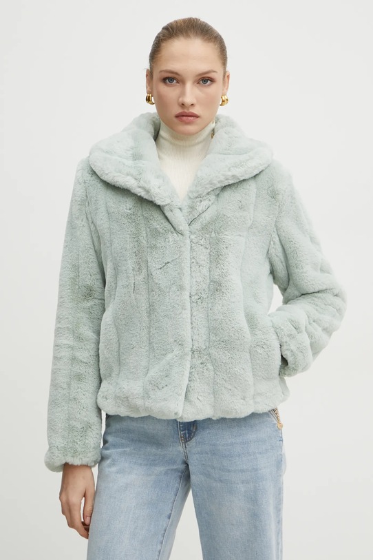 Bunda Guess nezateplené tyrkysová W0BL0N.WDCH0