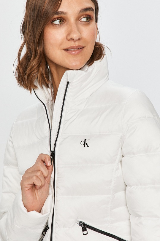 Calvin Klein Jeans - Geaca alb J20J214844