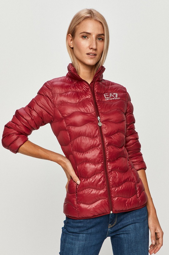 Bunda EA7 Emporio Armani jemné zateplenie ružová 8NTB21.TN12Z