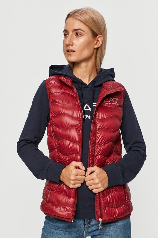 EA7 Emporio Armani - Vesta jemné zateplenie ružová 8NTQ08.TN12Z