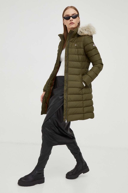 Tommy Jeans pehelydzseki DW0DW09060 zöld AW23