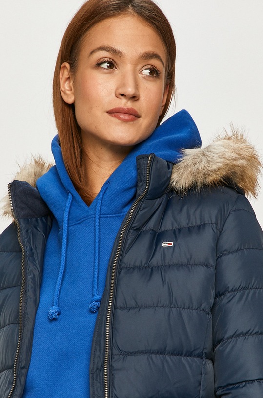 Tommy Jeans - Kurtka puchowa DW0DW09060 granatowy DW0DW09060