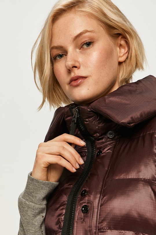 G-Star vestă D17601.C360.1545 burgundia